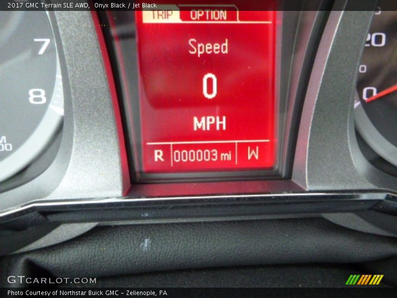 Onyx Black / Jet Black 2017 GMC Terrain SLE AWD