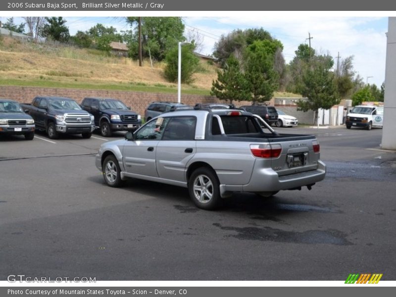 Brilliant Silver Metallic / Gray 2006 Subaru Baja Sport