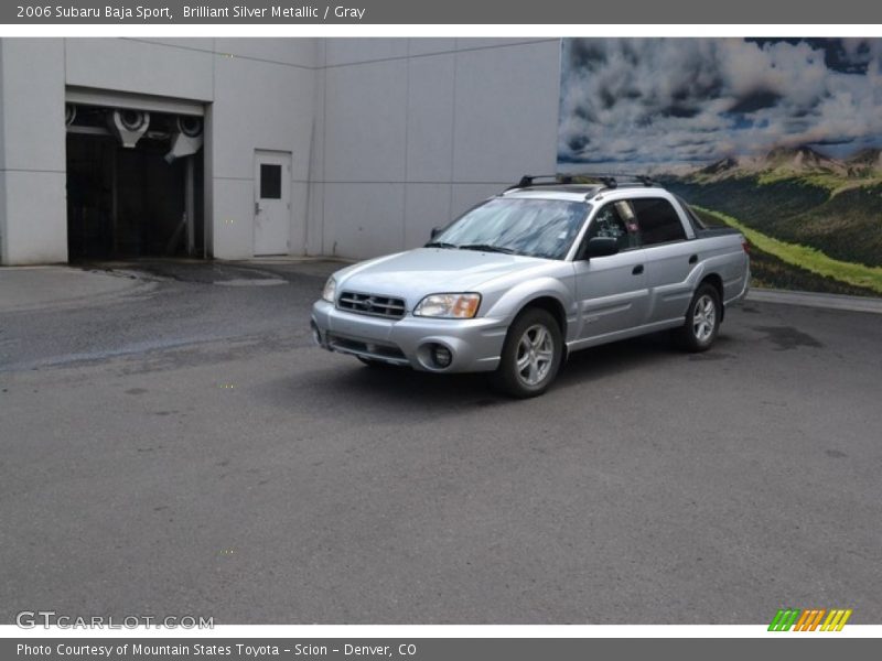 Brilliant Silver Metallic / Gray 2006 Subaru Baja Sport