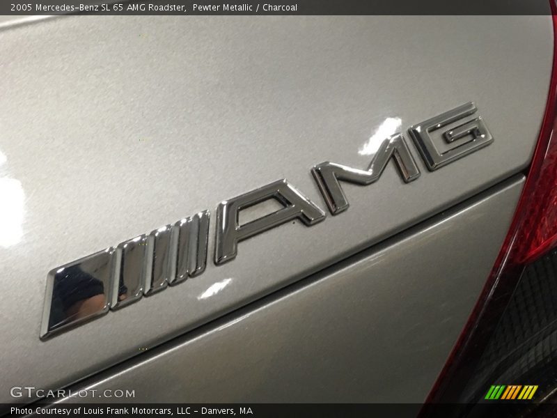 Pewter Metallic / Charcoal 2005 Mercedes-Benz SL 65 AMG Roadster