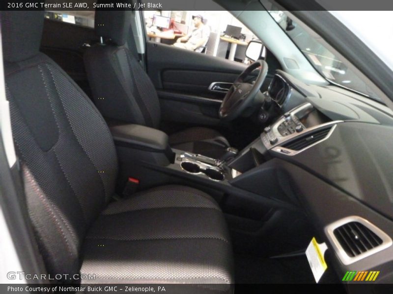 Summit White / Jet Black 2016 GMC Terrain SLE AWD