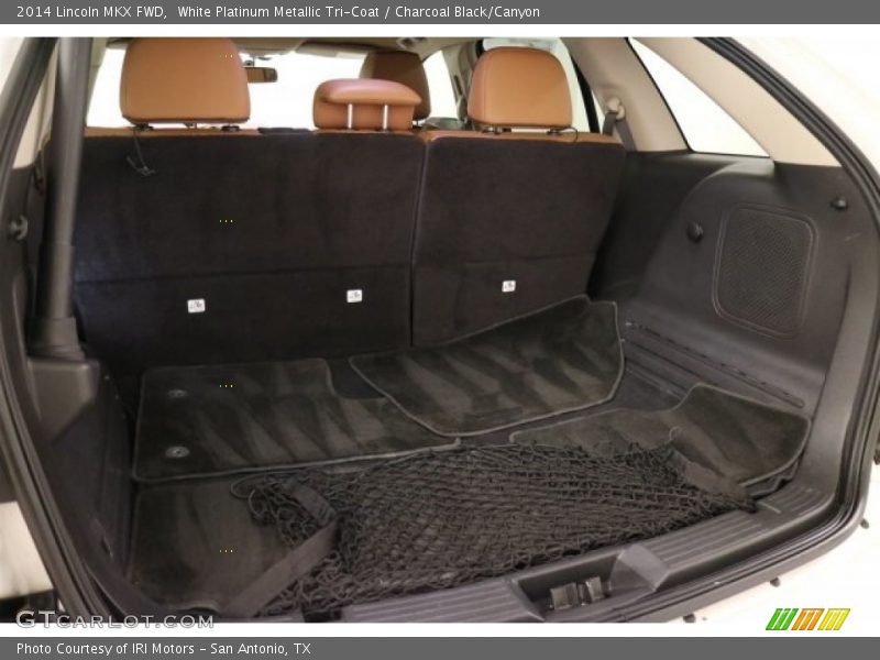 White Platinum Metallic Tri-Coat / Charcoal Black/Canyon 2014 Lincoln MKX FWD