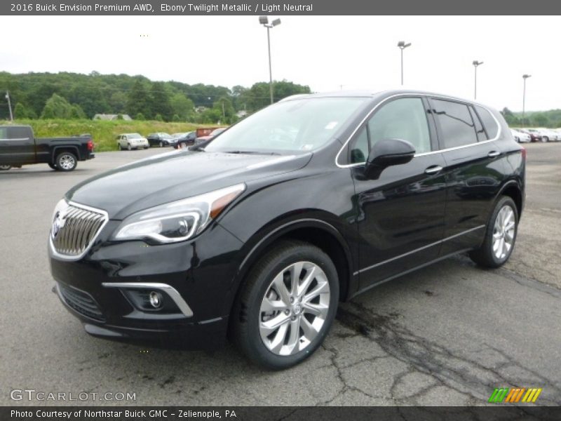 Ebony Twilight Metallic / Light Neutral 2016 Buick Envision Premium AWD