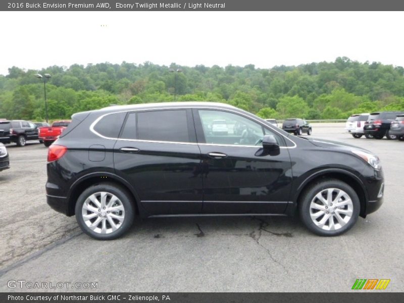 Ebony Twilight Metallic / Light Neutral 2016 Buick Envision Premium AWD