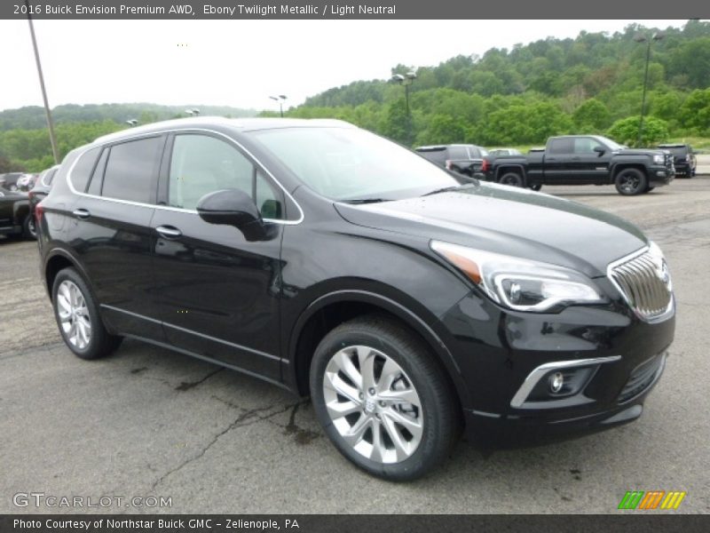 Ebony Twilight Metallic / Light Neutral 2016 Buick Envision Premium AWD