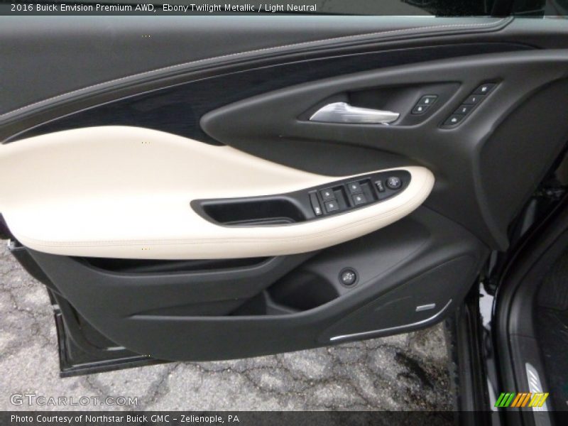Ebony Twilight Metallic / Light Neutral 2016 Buick Envision Premium AWD