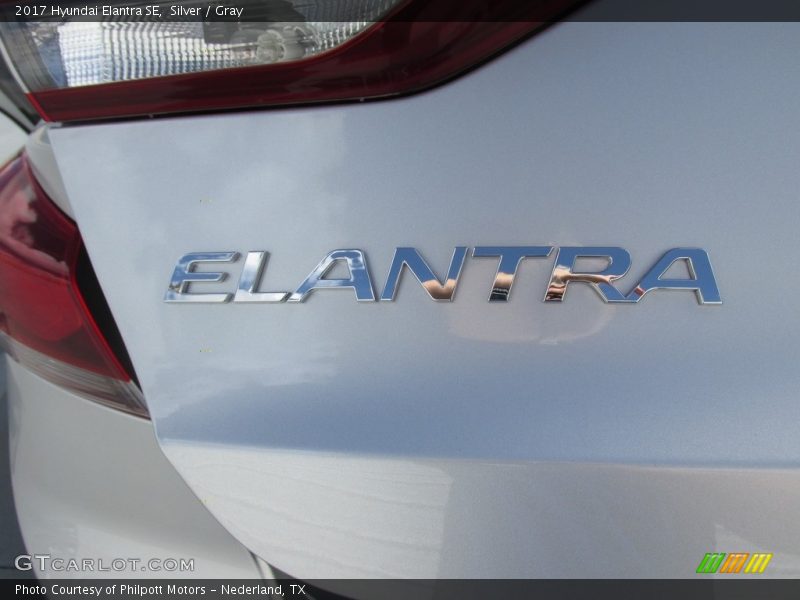 Silver / Gray 2017 Hyundai Elantra SE