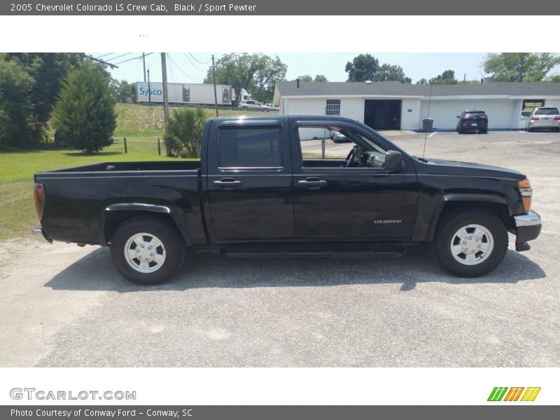 Black / Sport Pewter 2005 Chevrolet Colorado LS Crew Cab