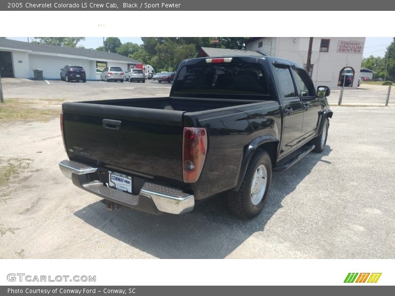 Black / Sport Pewter 2005 Chevrolet Colorado LS Crew Cab