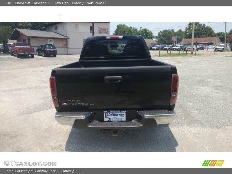 Black / Sport Pewter 2005 Chevrolet Colorado LS Crew Cab
