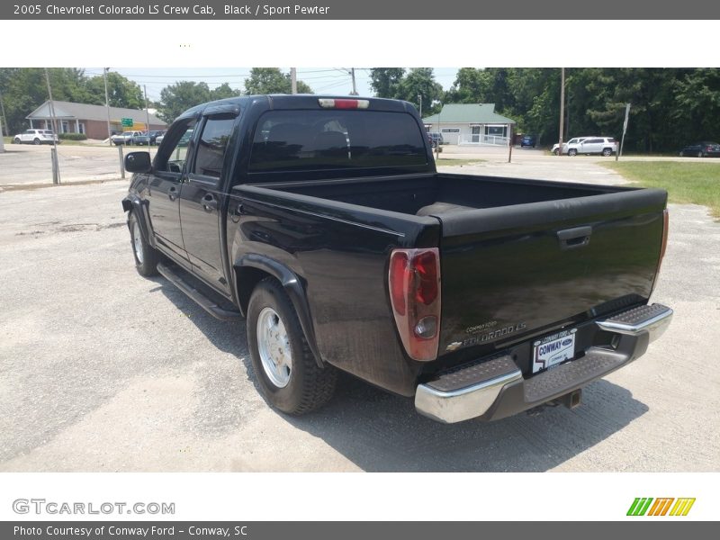 Black / Sport Pewter 2005 Chevrolet Colorado LS Crew Cab