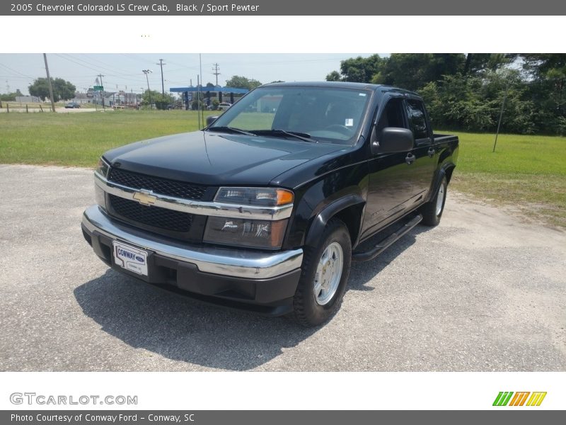Black / Sport Pewter 2005 Chevrolet Colorado LS Crew Cab