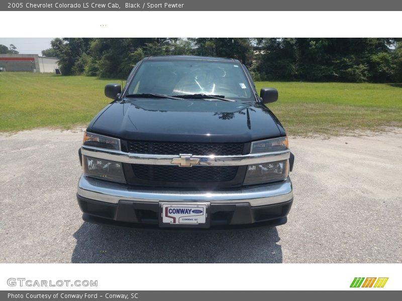 Black / Sport Pewter 2005 Chevrolet Colorado LS Crew Cab