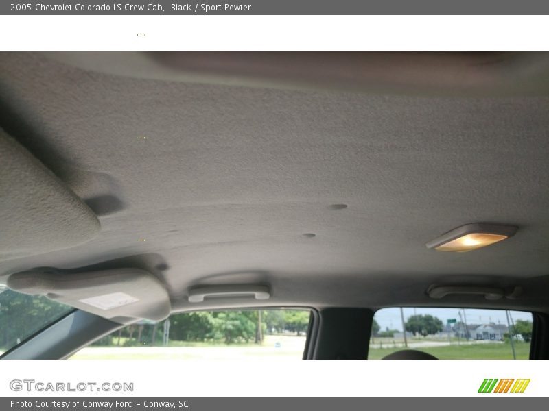 Black / Sport Pewter 2005 Chevrolet Colorado LS Crew Cab
