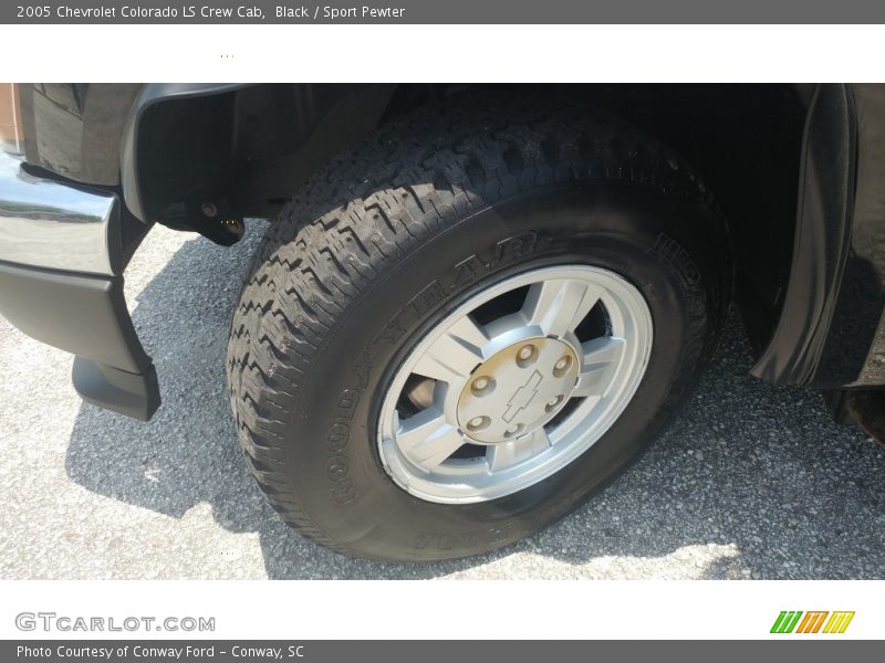 Black / Sport Pewter 2005 Chevrolet Colorado LS Crew Cab