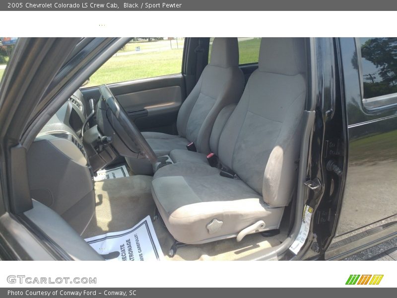 Black / Sport Pewter 2005 Chevrolet Colorado LS Crew Cab