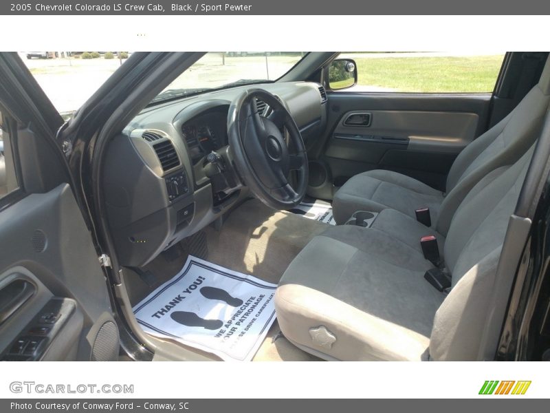 Black / Sport Pewter 2005 Chevrolet Colorado LS Crew Cab