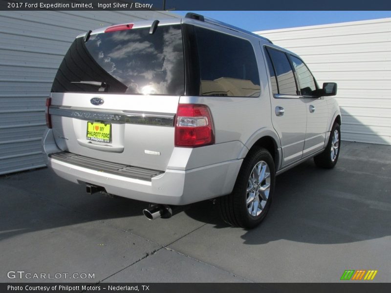 Ingot Silver / Ebony 2017 Ford Expedition Limited