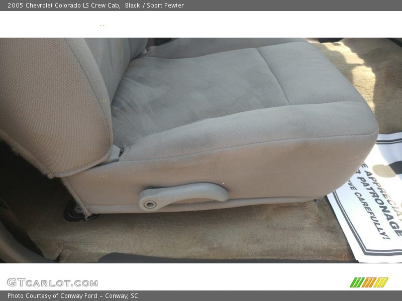 Black / Sport Pewter 2005 Chevrolet Colorado LS Crew Cab