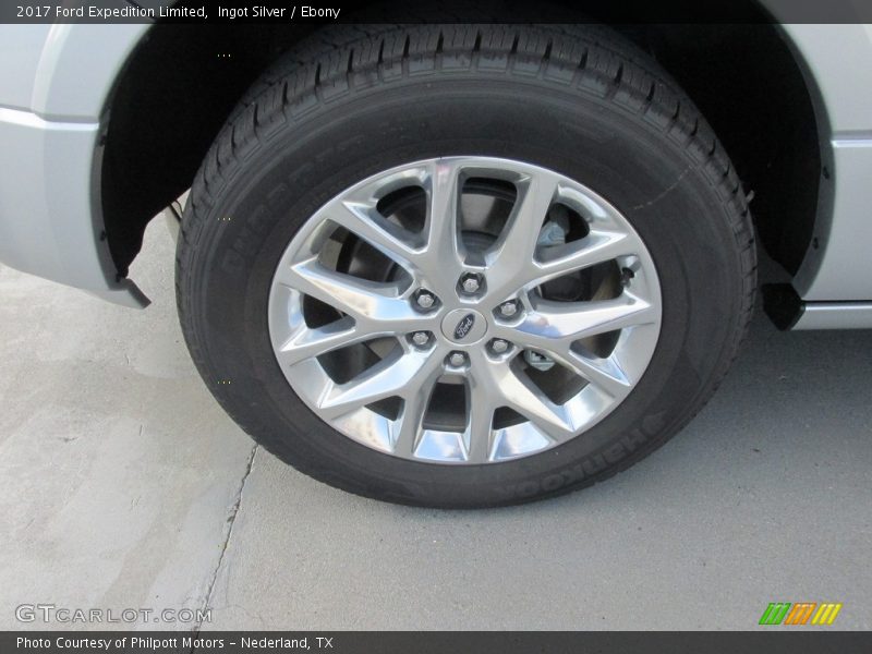 Ingot Silver / Ebony 2017 Ford Expedition Limited