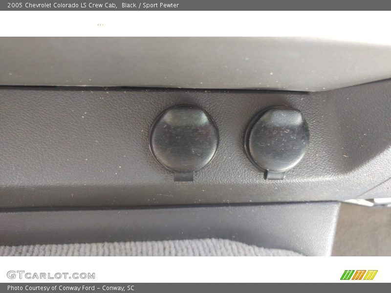 Black / Sport Pewter 2005 Chevrolet Colorado LS Crew Cab