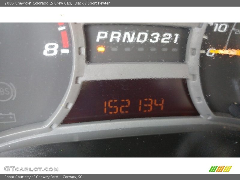 Black / Sport Pewter 2005 Chevrolet Colorado LS Crew Cab