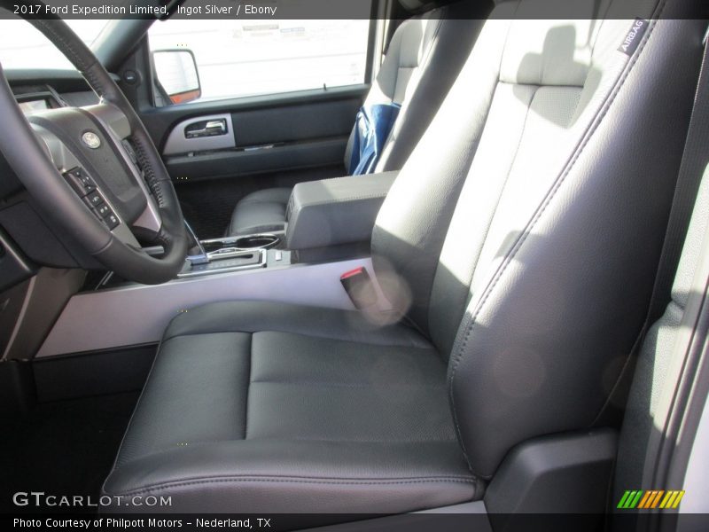 Ingot Silver / Ebony 2017 Ford Expedition Limited