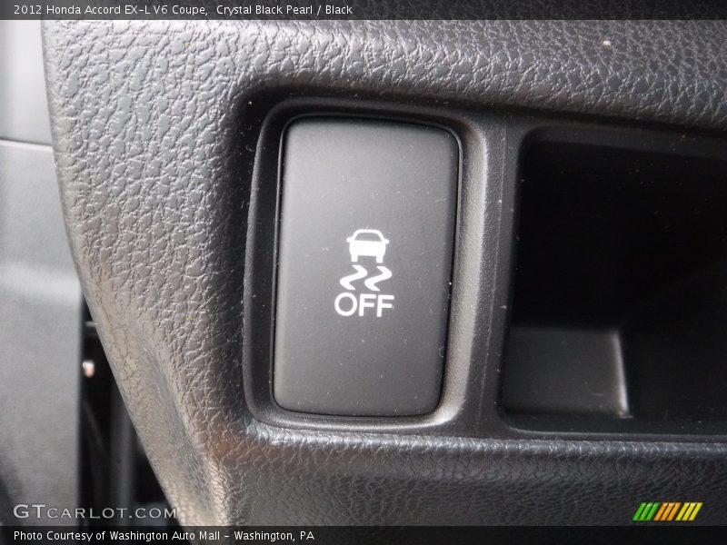 Crystal Black Pearl / Black 2012 Honda Accord EX-L V6 Coupe