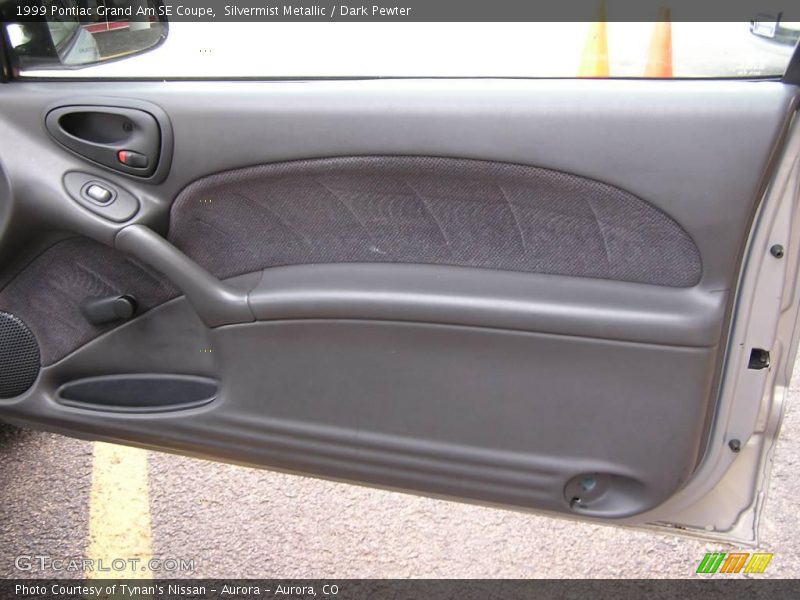 Silvermist Metallic / Dark Pewter 1999 Pontiac Grand Am SE Coupe