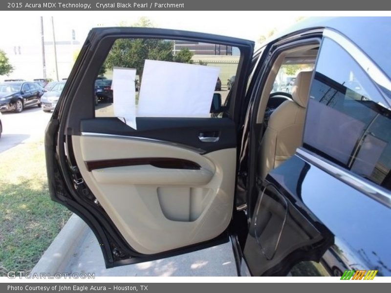 Crystal Black Pearl / Parchment 2015 Acura MDX Technology