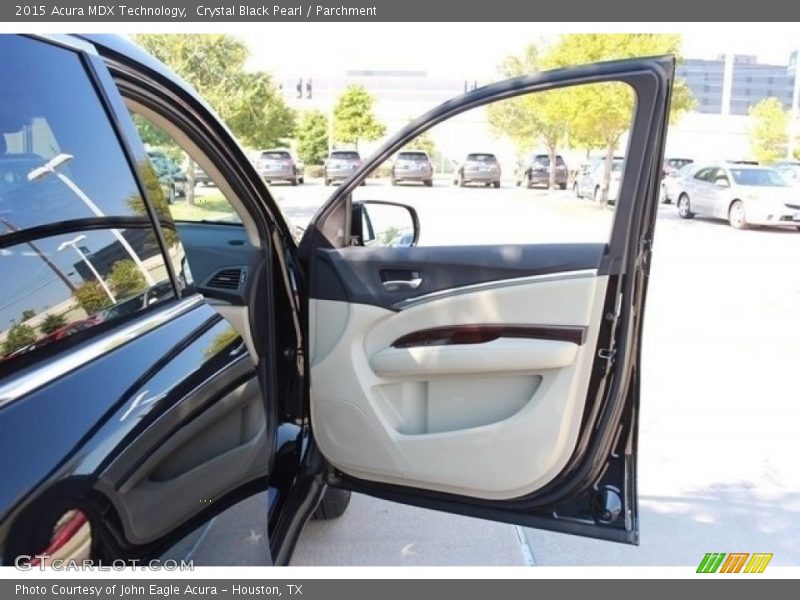 Crystal Black Pearl / Parchment 2015 Acura MDX Technology