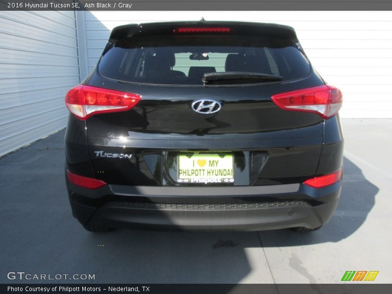 Ash Black / Gray 2016 Hyundai Tucson SE