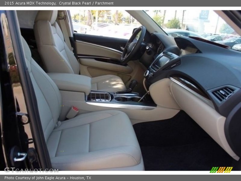Crystal Black Pearl / Parchment 2015 Acura MDX Technology