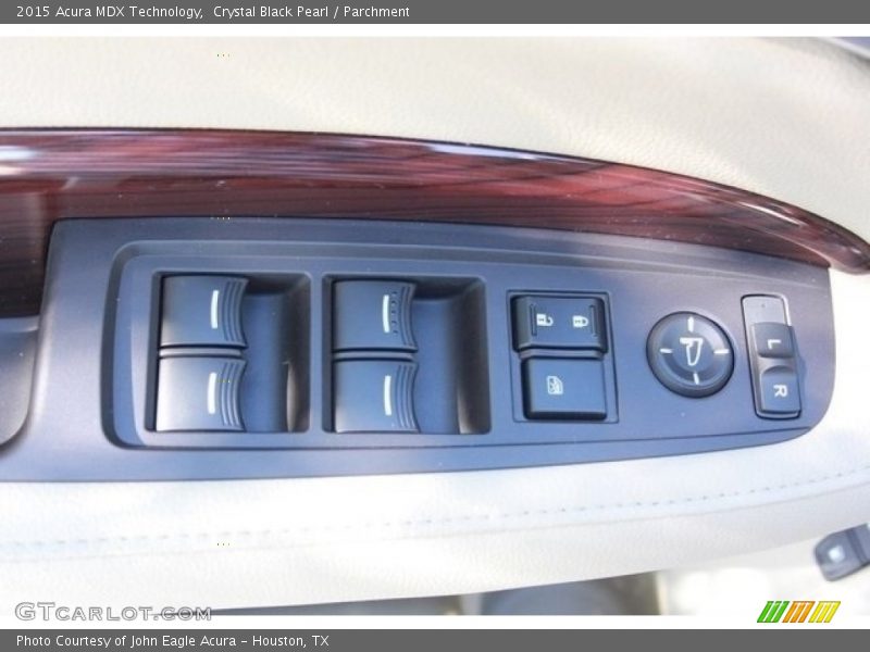 Crystal Black Pearl / Parchment 2015 Acura MDX Technology