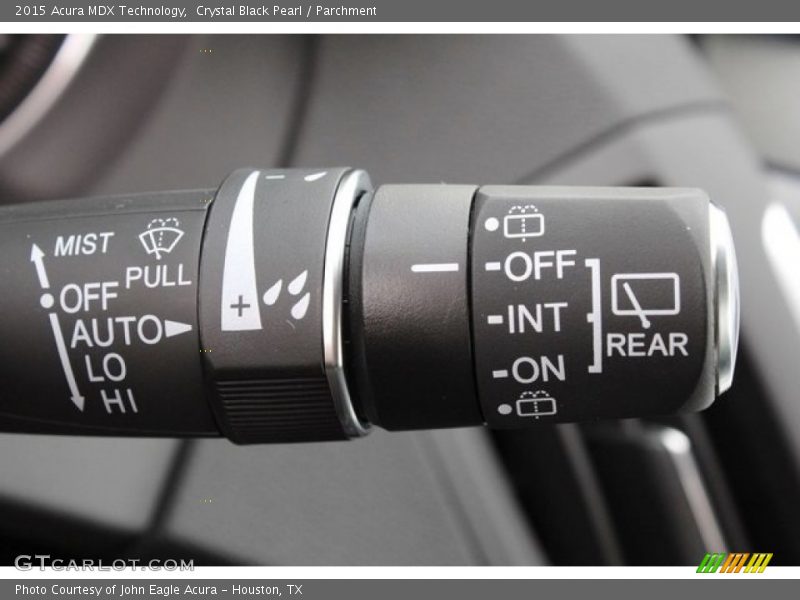 Crystal Black Pearl / Parchment 2015 Acura MDX Technology