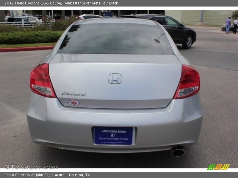Alabaster Silver Metallic / Black 2012 Honda Accord LX-S Coupe