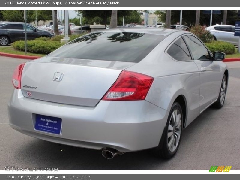 Alabaster Silver Metallic / Black 2012 Honda Accord LX-S Coupe