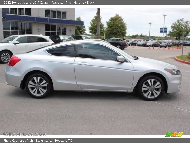 Alabaster Silver Metallic / Black 2012 Honda Accord LX-S Coupe