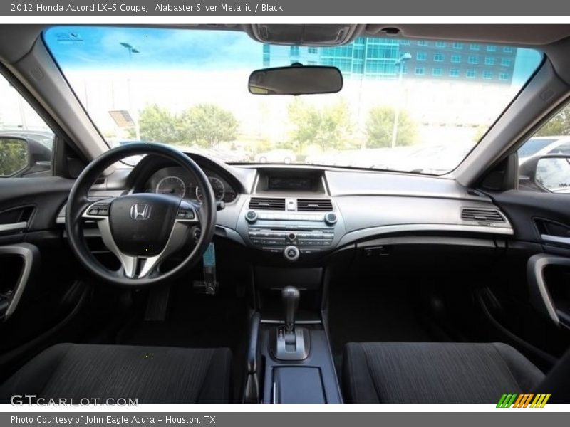 Alabaster Silver Metallic / Black 2012 Honda Accord LX-S Coupe