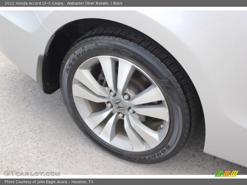 Alabaster Silver Metallic / Black 2012 Honda Accord LX-S Coupe