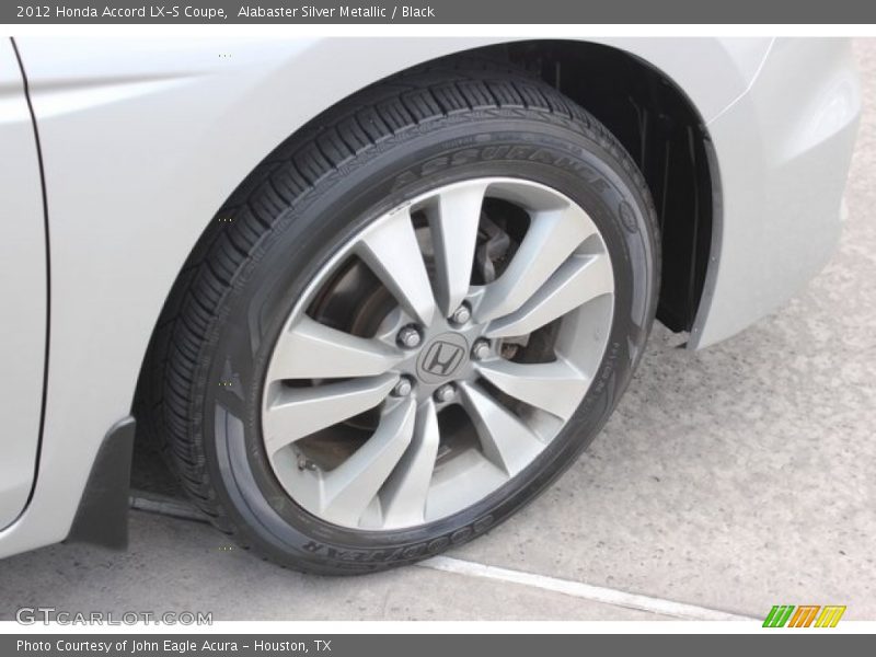 Alabaster Silver Metallic / Black 2012 Honda Accord LX-S Coupe