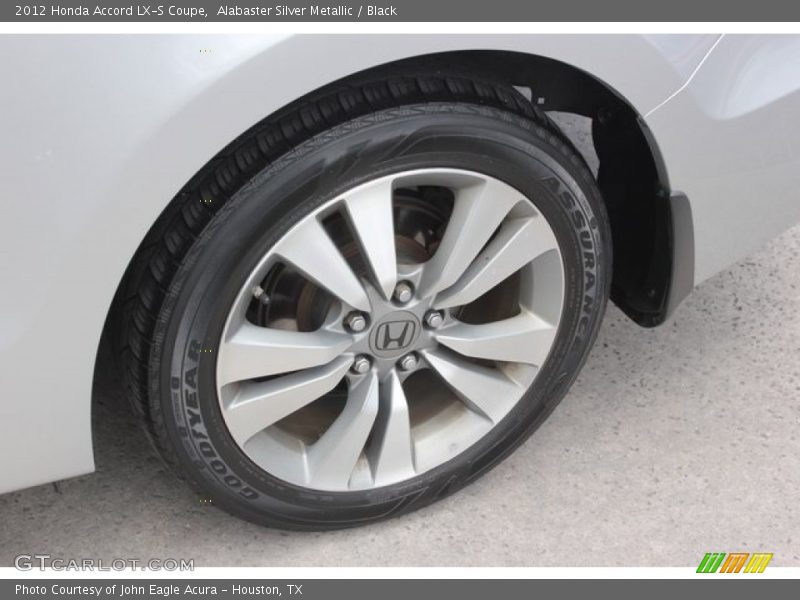Alabaster Silver Metallic / Black 2012 Honda Accord LX-S Coupe