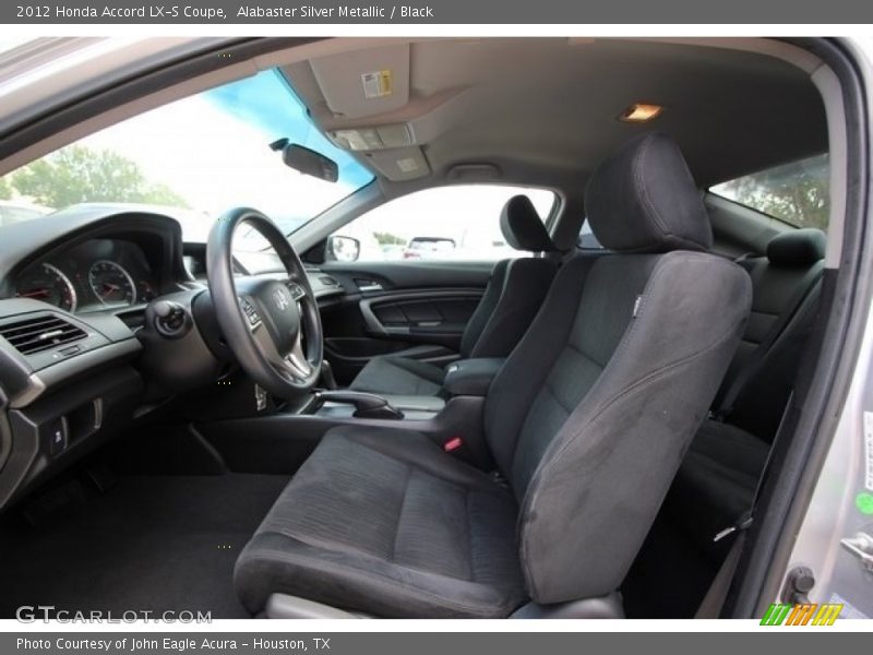Alabaster Silver Metallic / Black 2012 Honda Accord LX-S Coupe
