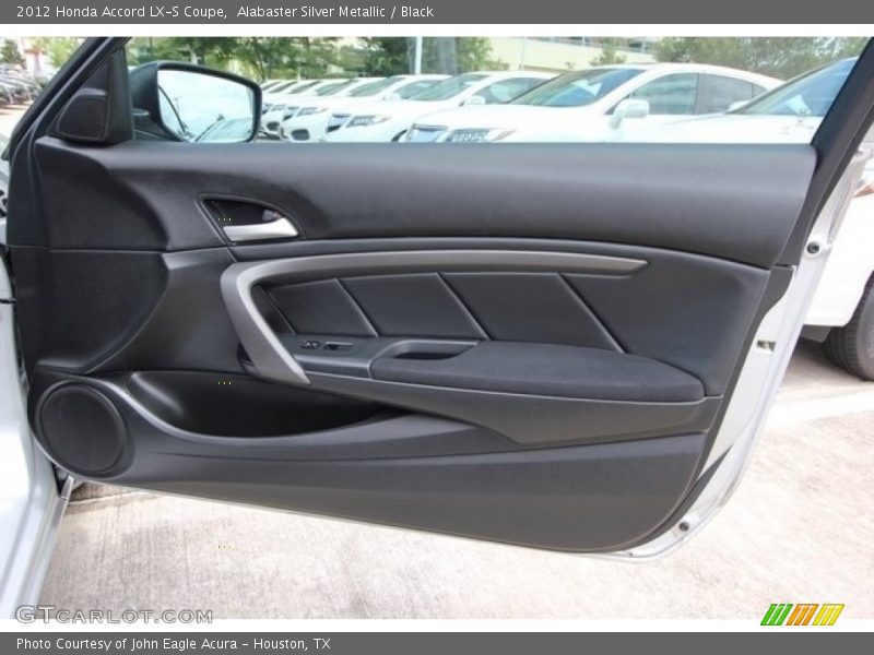 Alabaster Silver Metallic / Black 2012 Honda Accord LX-S Coupe