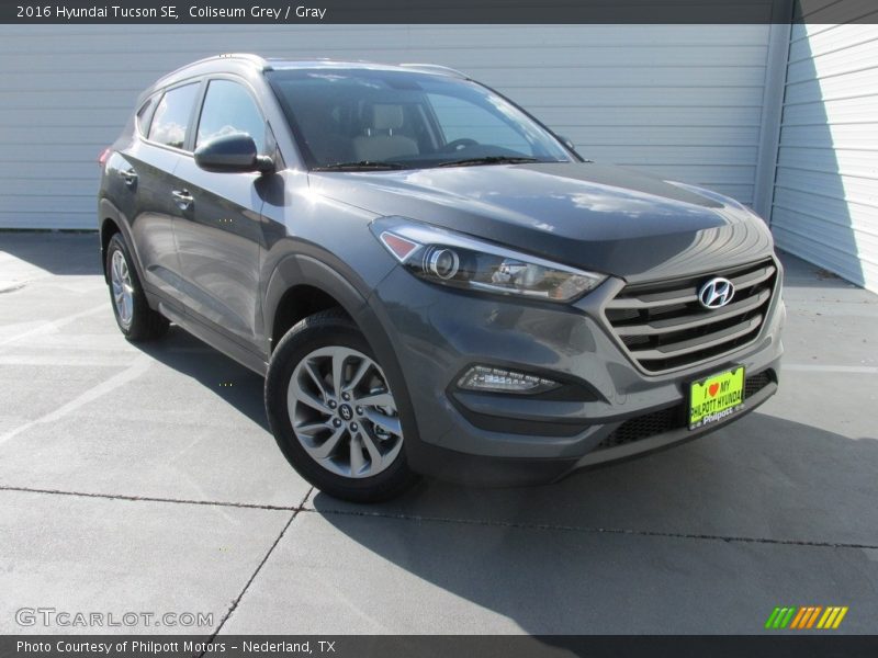 Coliseum Grey / Gray 2016 Hyundai Tucson SE