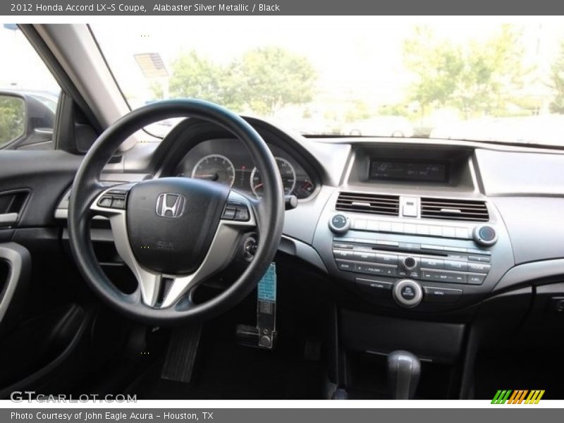 Alabaster Silver Metallic / Black 2012 Honda Accord LX-S Coupe