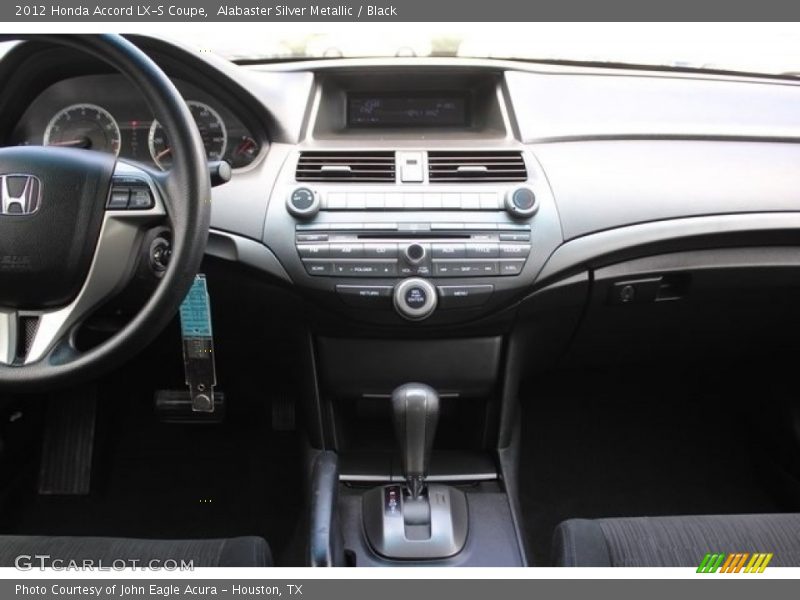 Alabaster Silver Metallic / Black 2012 Honda Accord LX-S Coupe