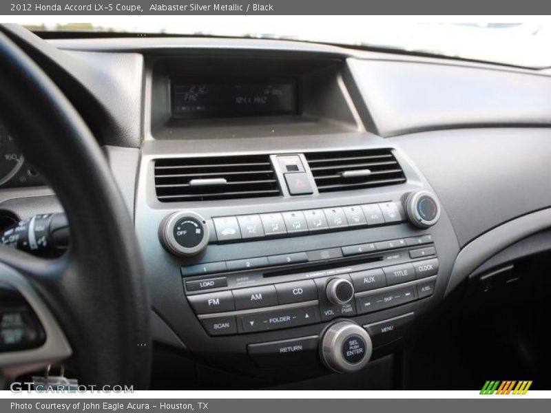 Alabaster Silver Metallic / Black 2012 Honda Accord LX-S Coupe