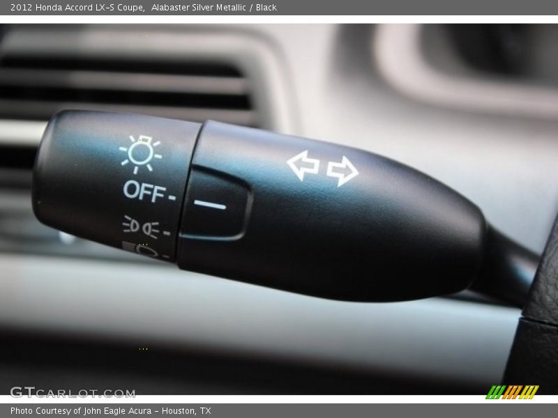 Alabaster Silver Metallic / Black 2012 Honda Accord LX-S Coupe