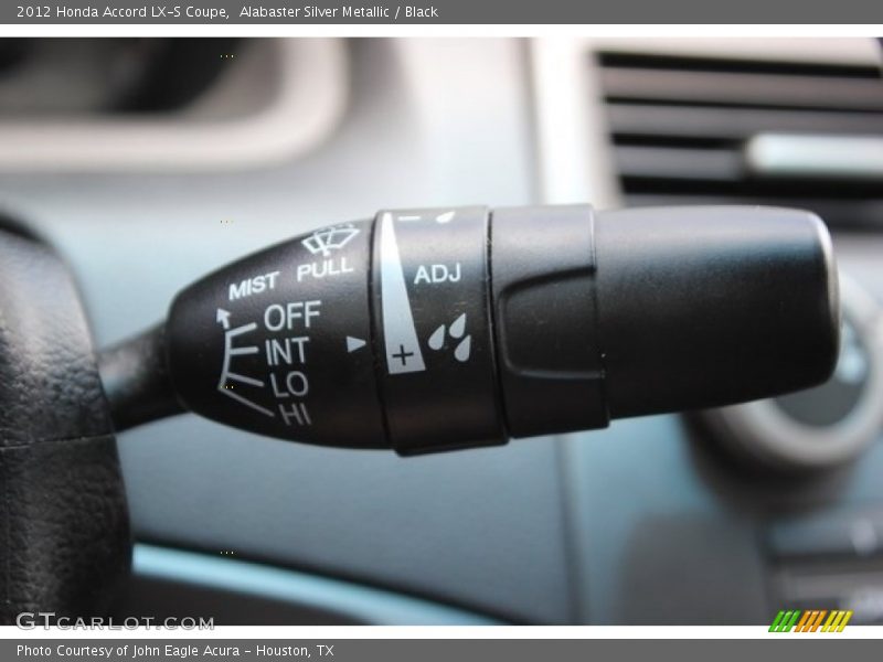 Alabaster Silver Metallic / Black 2012 Honda Accord LX-S Coupe